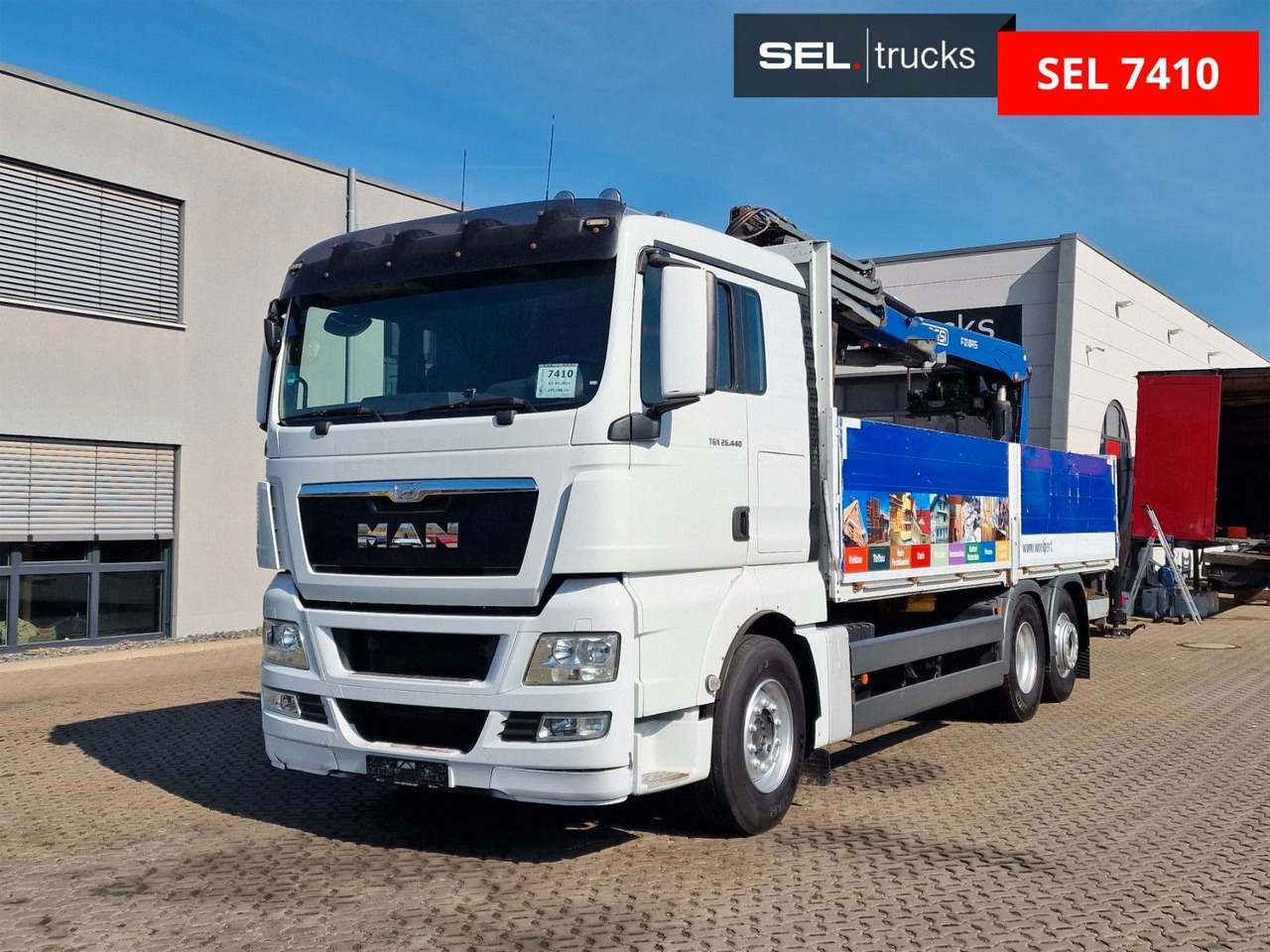 MAN TGX 26.440 6X2-2 LL /Intarder /Fassi /Lenkachse - Camión grúa: foto 1 MAN TGX 26.440 6X2-2 LL /Intarder /Fassi /Lenkachse - Camión grúa: foto 1