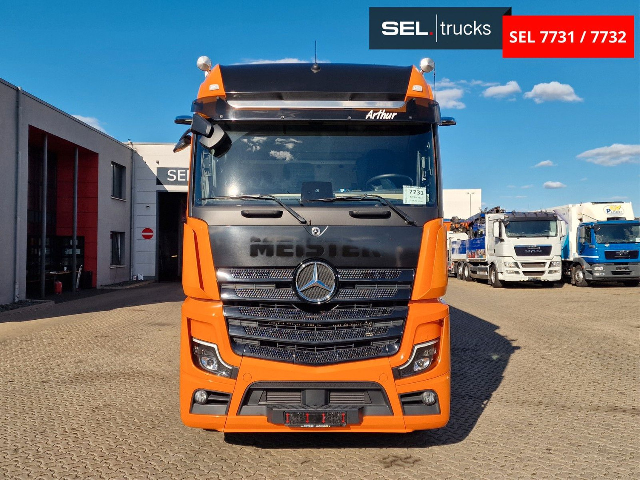 Mercedes-Benz Actros 2548 / Retarder / Aluklappen / 6E - Camión lona: foto 2 Mercedes-Benz Actros 2548 / Retarder / Aluklappen / 6E - Camión lona: foto 2
