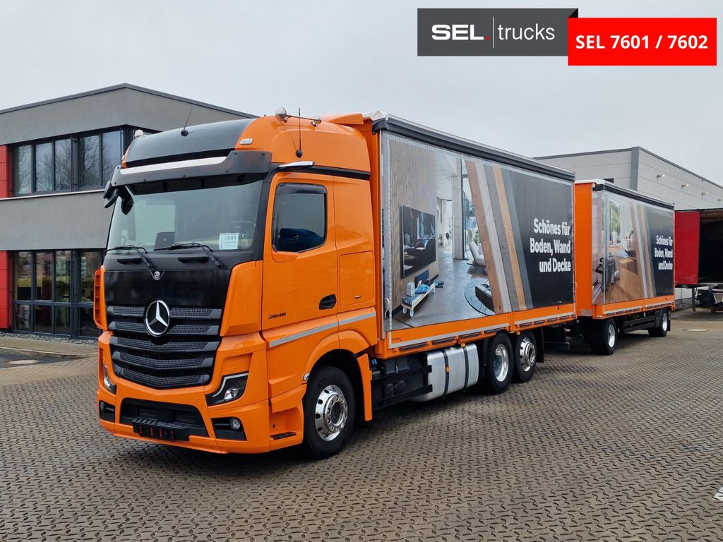 Mercedes-Benz Actros 2548 / Retarder / Aluklappen / Euro 6E - Camión lona: foto 1 Mercedes-Benz Actros 2548 / Retarder / Aluklappen / Euro 6E - Camión lona: foto 1