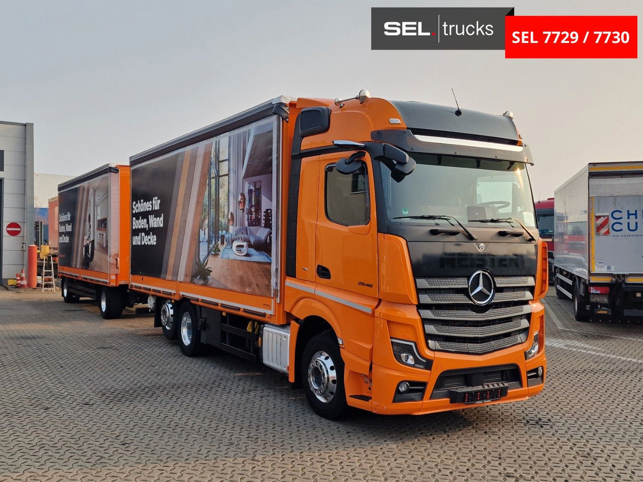 Mercedes-Benz Actros 2548 / Retarder / Euro 6E / Aluklappen - Camión lona: foto 3 Mercedes-Benz Actros 2548 / Retarder / Euro 6E / Aluklappen - Camión lona: foto 3