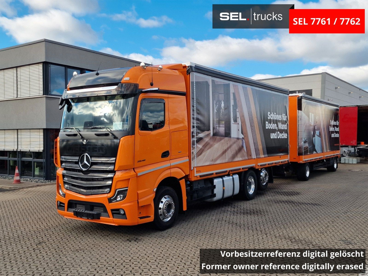 Mercedes-Benz Actros 2548 / Retarder / Euro 6E / Aluklappen - Camión lona: foto 1 Mercedes-Benz Actros 2548 / Retarder / Euro 6E / Aluklappen - Camión lona: foto 1