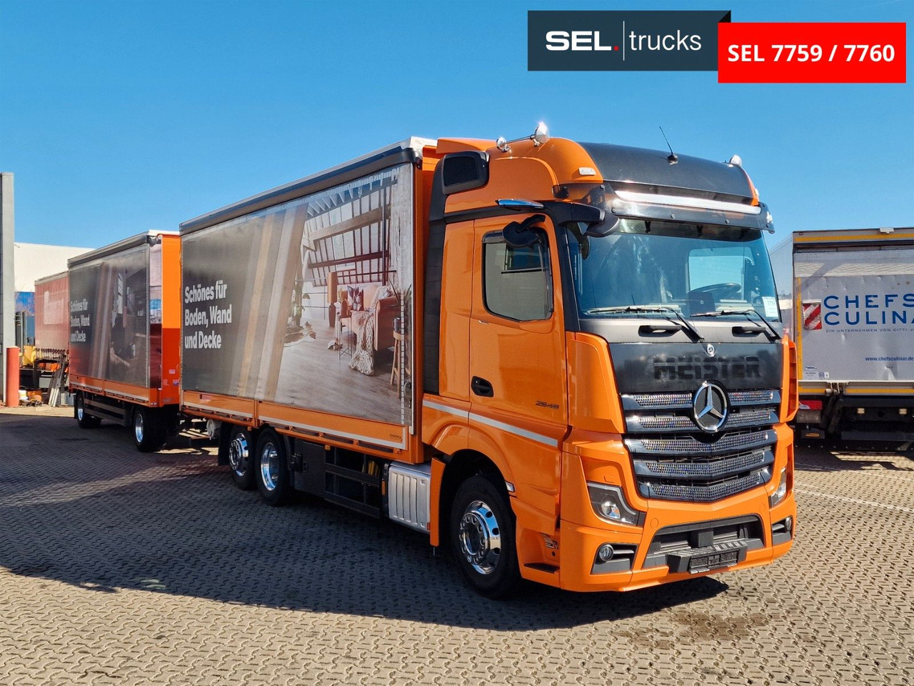 Mercedes-Benz Actros 2548 / Retarder / Euro 6E / Aluklappen - Camión lona: foto 3 Mercedes-Benz Actros 2548 / Retarder / Euro 6E / Aluklappen - Camión lona: foto 3