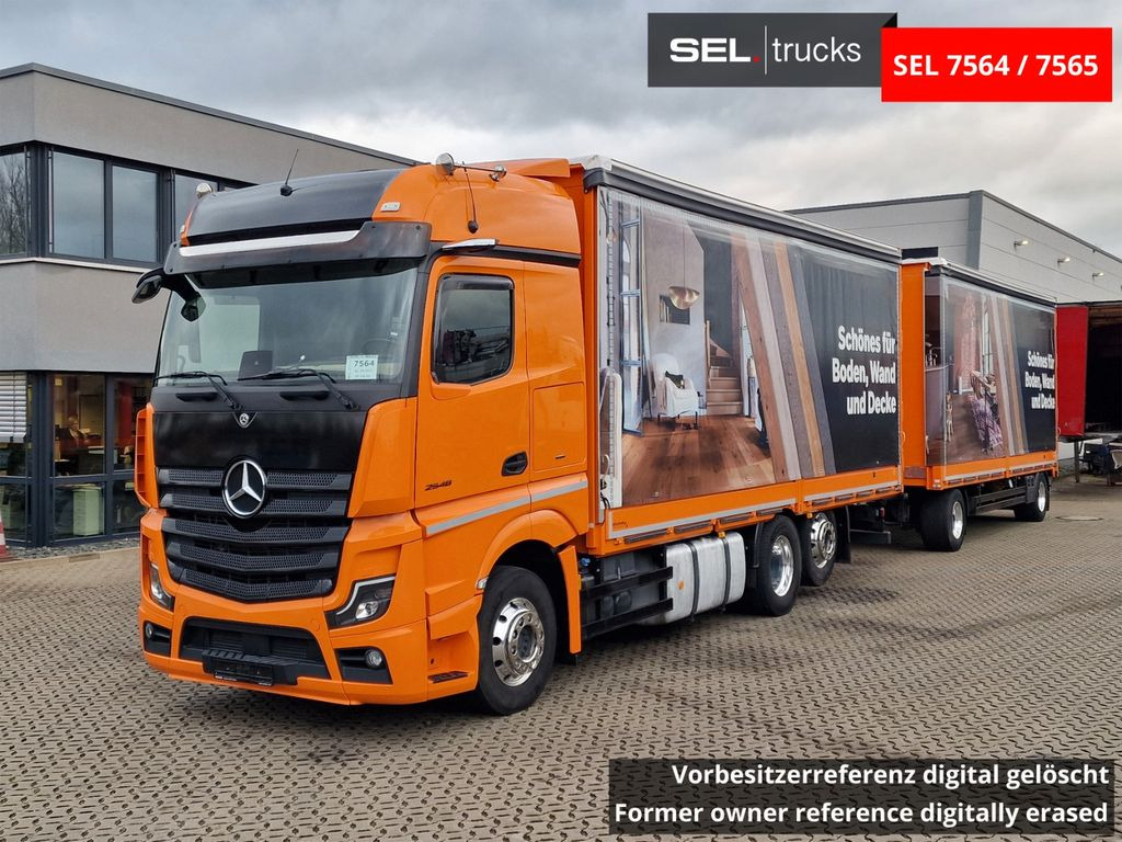 Mercedes-Benz Actros 2548 / Retarder Mercedes-Benz Actros 2548 / Retarder - Camión lona: foto 1 Mercedes-Benz Actros 2548 / Retarder Mercedes-Benz Actros 2548 / Retarder - Camión lona: foto 1