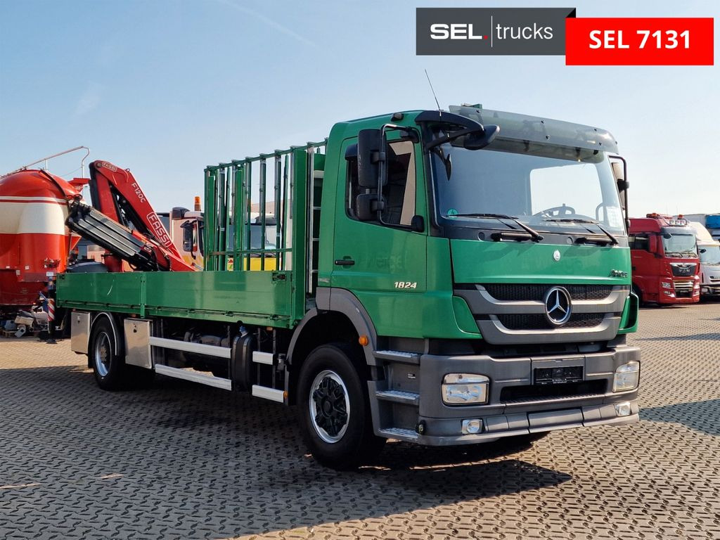 Mercedes-Benz Axor 1824 / FASSI F120AC 024 E + ACTIVE Mercedes-Benz Axor 1824 / FASSI F120AC 024 E + GLAS - Camión grúa: foto 3 Mercedes-Benz Axor 1824 / FASSI F120AC 024 E + ACTIVE Mercedes-Benz Axor 1824 / FASSI F120AC 024 E + GLAS - Camión grúa: foto 3
