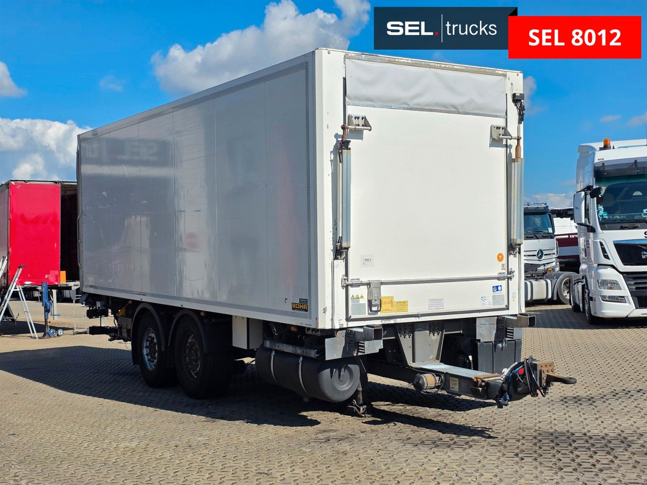 ROHR RZK/18 IV / Ladebordwand / Carrier Supra 850U - Remolque frigorífico: foto 3 ROHR RZK/18 IV / Ladebordwand / Carrier Supra 850U - Remolque frigorífico: foto 3
