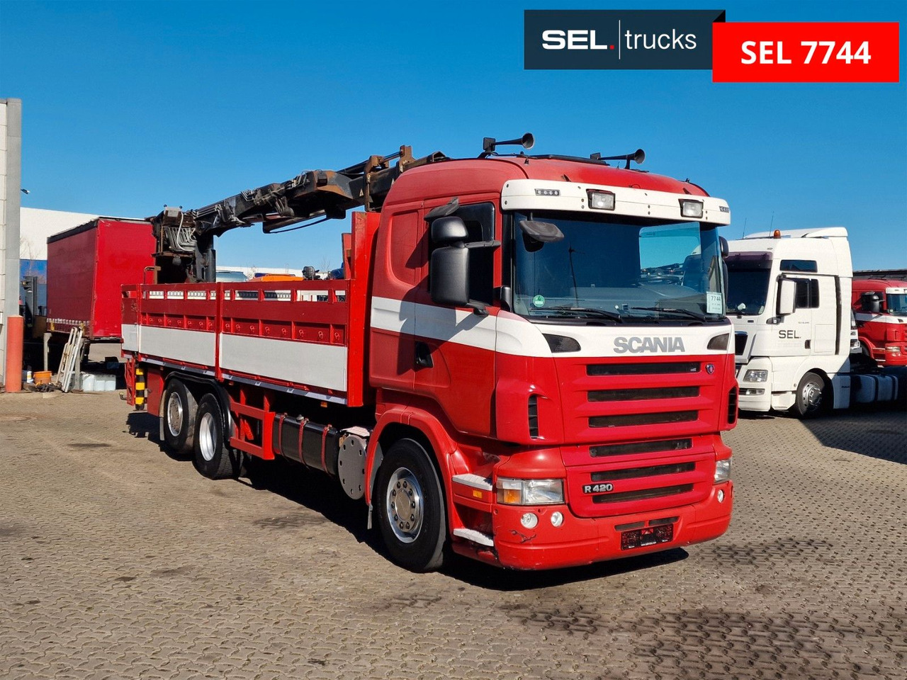 Scania R 340 LB6X2*4MNA /Retarder /HIAB 166K /Lenkachse - Camión grúa: foto 3 Scania R 340 LB6X2*4MNA /Retarder /HIAB 166K /Lenkachse - Camión grúa: foto 3