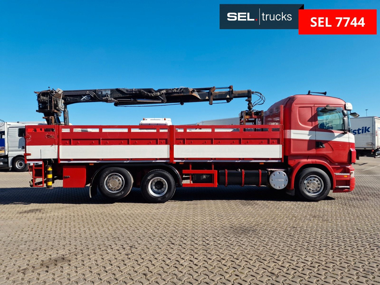 Scania R 340 LB6X2*4MNA /Retarder /HIAB 166K /Lenkachse - Camión grúa: foto 4 Scania R 340 LB6X2*4MNA /Retarder /HIAB 166K /Lenkachse - Camión grúa: foto 4