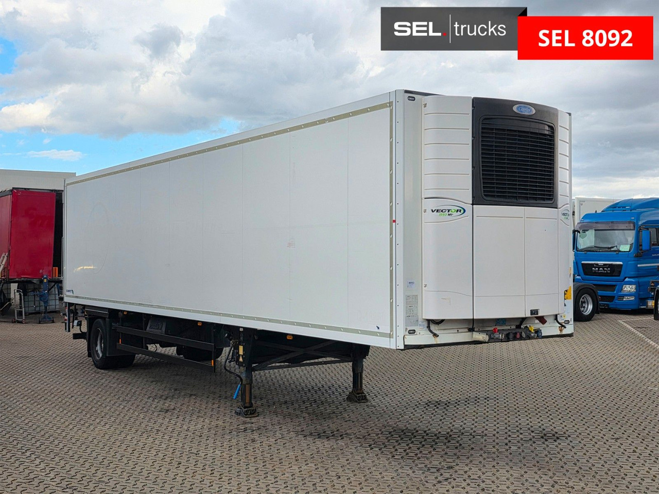 Schmitz Cargobull SKO 10/LZG-FP 45 COOL / Ldbw /2 Kammern /Carrier - Semirremolque frigorífico: foto 3 Schmitz Cargobull SKO 10/LZG-FP 45 COOL / Ldbw /2 Kammern /Carrier - Semirremolque frigorífico: foto 3