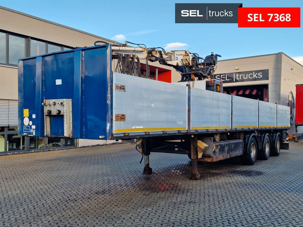 Schröder S11/24-P2-13,55 / Kran / Lenkachse Schröder S11/24-P2-13,55 / Kran / Lenkachse - Semirremolque plataforma/ Caja abierta: foto 2 Schröder S11/24-P2-13,55 / Kran / Lenkachse Schröder S11/24-P2-13,55 / Kran / Lenkachse - Semirremolque plataforma/ Caja abierta: foto 2