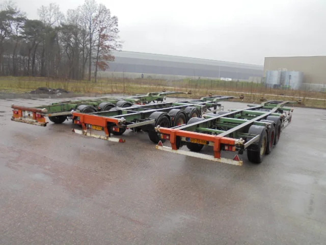 BFT CS 36 126 10 G MIDDEN EN ACHTER UITSCHUIFBAAR - Semirremolque portacontenedore/ Intercambiable: foto 5 BFT CS 36 126 10 G MIDDEN EN ACHTER UITSCHUIFBAAR - Semirremolque portacontenedore/ Intercambiable: foto 5