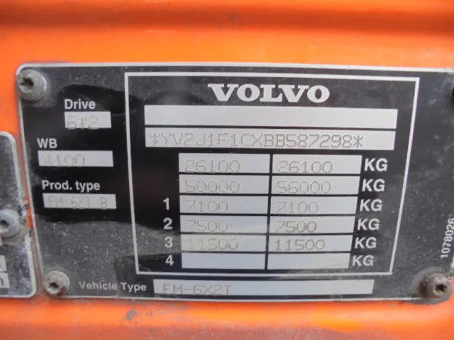 Cabeza tractora Volvo FM 410 6X2 ADR + HYDRAULICS NL TRUCK: foto 18