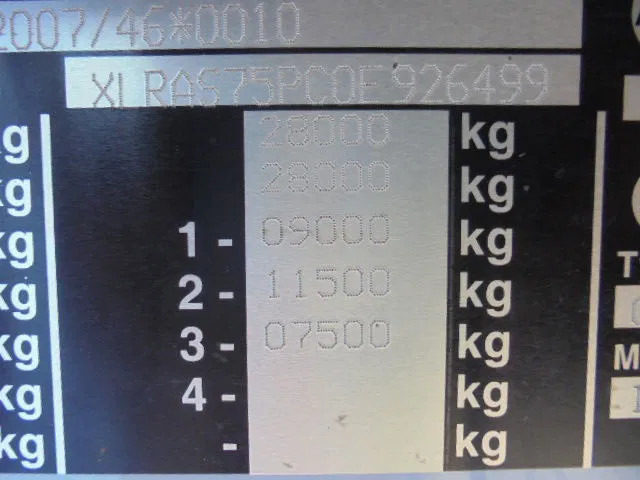 Camión chasis DAF CF 75.310 FAN 6x2 NL TRUCK: foto 16