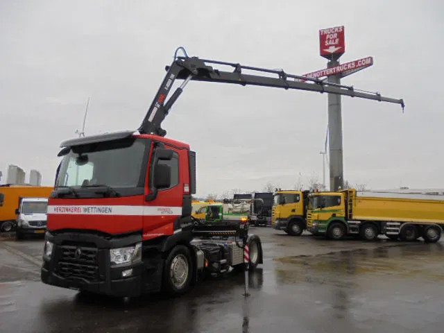 Renault C460 + HIAB 158 E5 like new - Camión grúa: foto 1 Renault C460 + HIAB 158 E5 like new - Camión grúa: foto 1