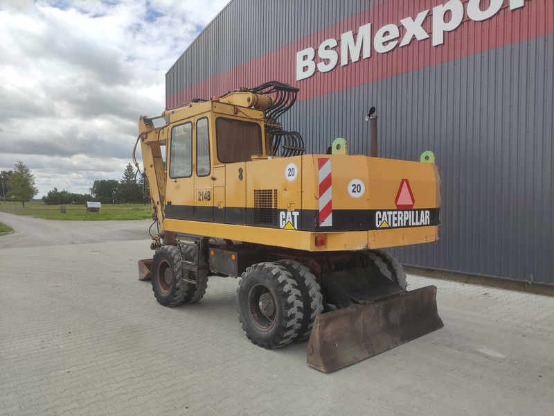 Excavadora de ruedas Caterpillar 214 B wheel excavator: foto 11