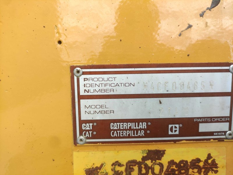 Excavadora de ruedas Caterpillar 214 B wheel excavator: foto 6
