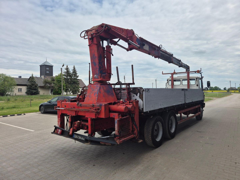 Mercedes-Benz 1320 + HMF 6.5 ton crane - Camión caja abierta, Camión grúa: foto 3 Mercedes-Benz 1320 + HMF 6.5 ton crane - Camión caja abierta, Camión grúa: foto 3