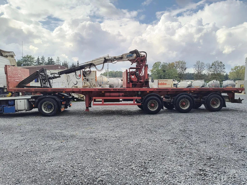 LAG 16000-R KENNIS CRANE - 2 STEERING AXLES - Semirremolque plataforma/ Caja abierta: foto 2 LAG 16000-R KENNIS CRANE - 2 STEERING AXLES - Semirremolque plataforma/ Caja abierta: foto 2