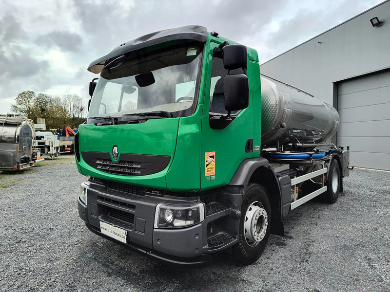 Camión cisterna para transporte de leche Renault Premium Lander 310 DXI - 11000L INSULATED INOX TANK - 2 COMP: foto 1
