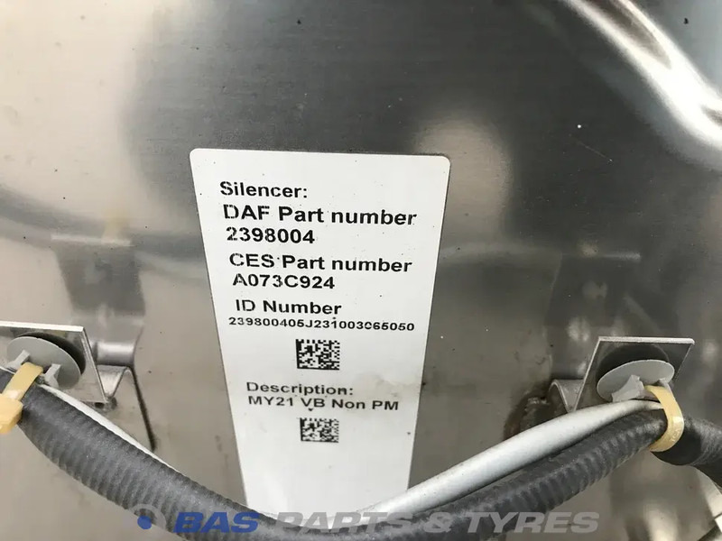 DAF  - Silenciador para Camión: foto 5 DAF  - Silenciador para Camión: foto 5