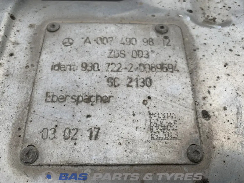 Mercedes-Benz Uitlaatdemper Mercedes A 007 490 96 12 - Silenciador para Camión: foto 5 Mercedes-Benz Uitlaatdemper Mercedes A 007 490 96 12 - Silenciador para Camión: foto 5