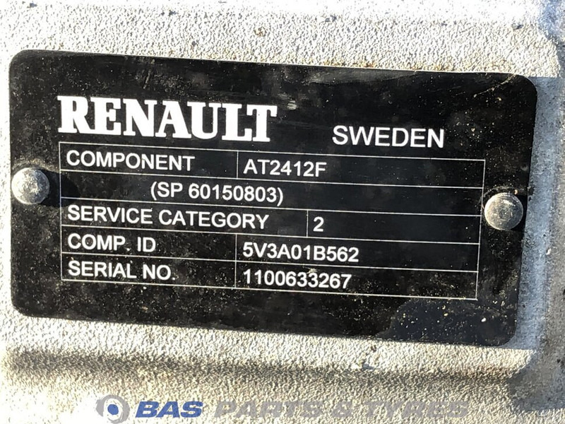 Renault T-Serie AT2412F Optidrive Versnellingsbak G0941 - Caja de cambios para Camión: foto 5 Renault T-Serie AT2412F Optidrive Versnellingsbak G0941 - Caja de cambios para Camión: foto 5