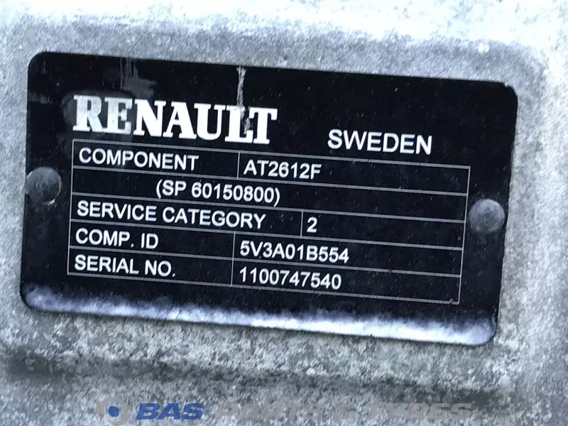 Renault T-Serie AT2612F Optidrive Versnellingsbak G0000350 - Caja de cambios para Camión: foto 5 Renault T-Serie AT2612F Optidrive Versnellingsbak G0000350 - Caja de cambios para Camión: foto 5