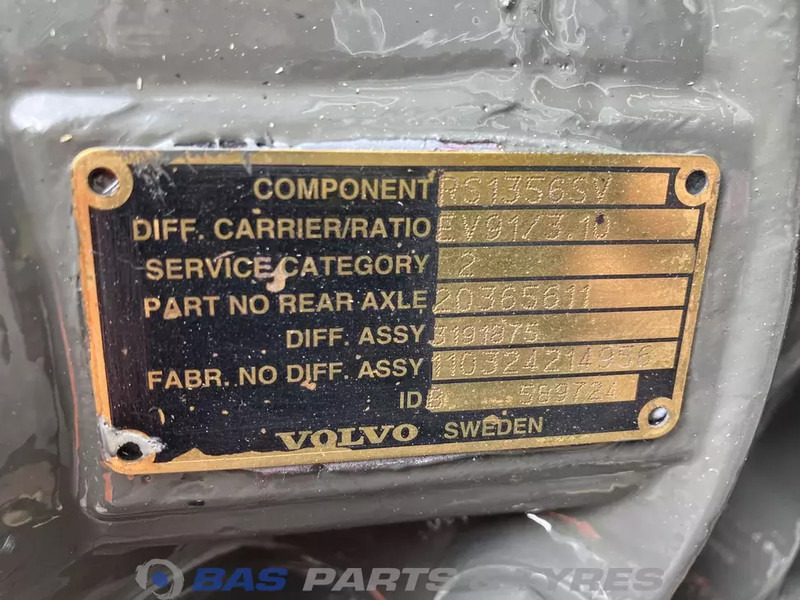 Volvo Differentieel Volvo RSS1356 RSS1356 - Diferencial para Camión: foto 5 Volvo Differentieel Volvo RSS1356 RSS1356 - Diferencial para Camión: foto 5