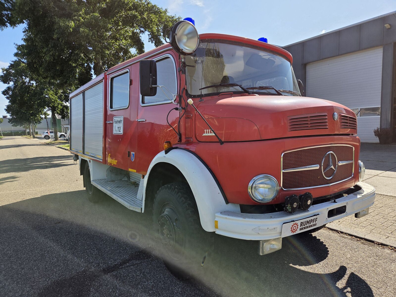 Mercedes-Benz LAF 1113 B 4X4 Turbo Diesel (170 PK) brandweerwagen - Camión de bomberos: foto 4 Mercedes-Benz LAF 1113 B 4X4 Turbo Diesel (170 PK) brandweerwagen - Camión de bomberos: foto 4