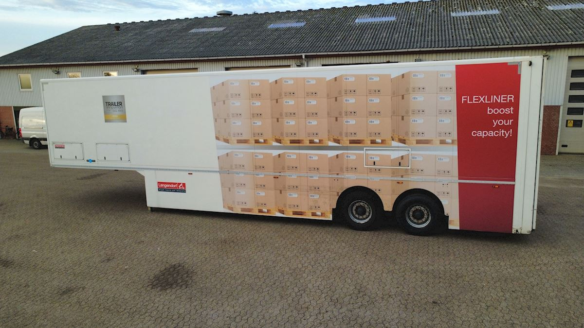 Langendorf Dobbeltstock - Semirremolque caja cerrada: foto 2 Langendorf Dobbeltstock - Semirremolque caja cerrada: foto 2