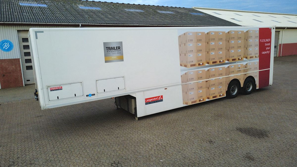 Langendorf Dobbeltstock - Semirremolque caja cerrada: foto 1 Langendorf Dobbeltstock - Semirremolque caja cerrada: foto 1