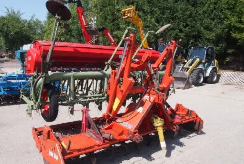 Agregat uprawowo-siewny Kuhn HRB 301 2000 brona aktywna wirująca KUHN NODET - Combinado de siembra: foto 1 Agregat uprawowo-siewny Kuhn HRB 301 2000 brona aktywna wirująca KUHN NODET - Combinado de siembra: foto 1