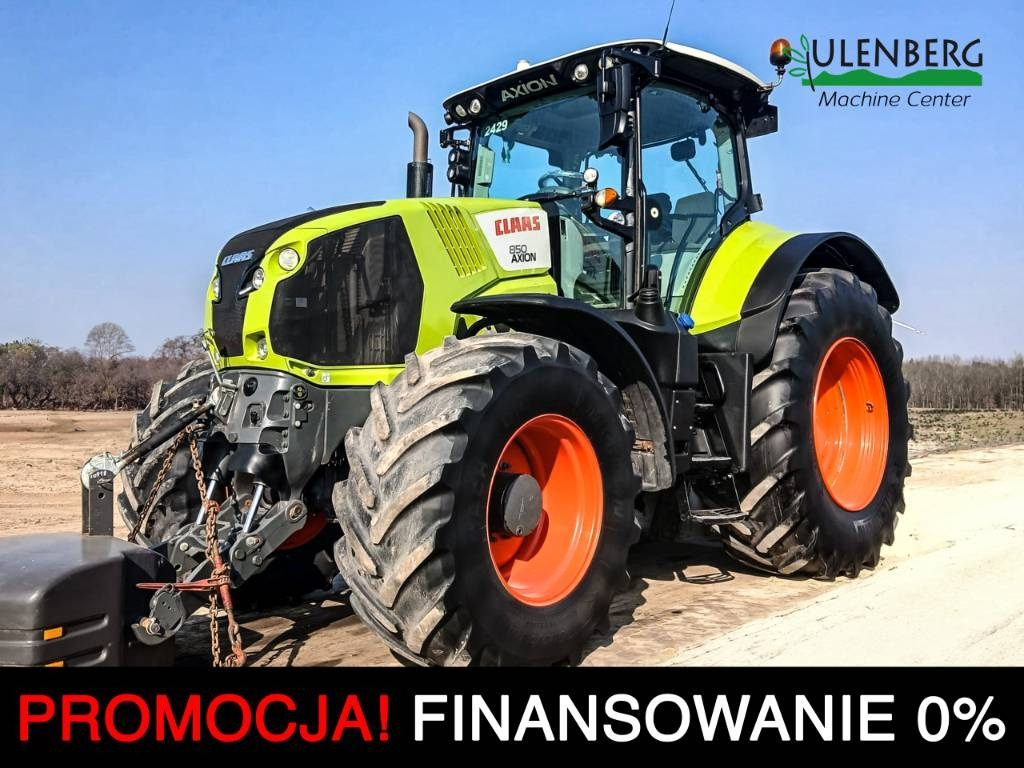 Claas Axion 850 CIS - Tractor: foto 1 Claas Axion 850 CIS - Tractor: foto 1