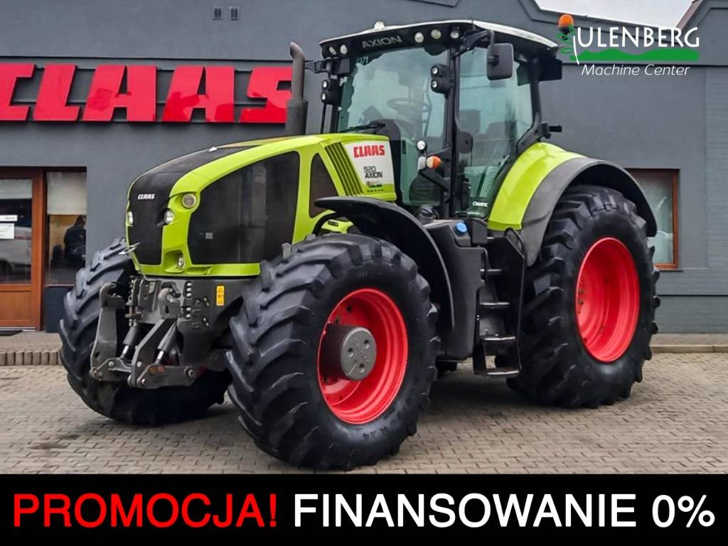 Claas Axion 920 Cmatic - Tractor: foto 1 Claas Axion 920 Cmatic - Tractor: foto 1