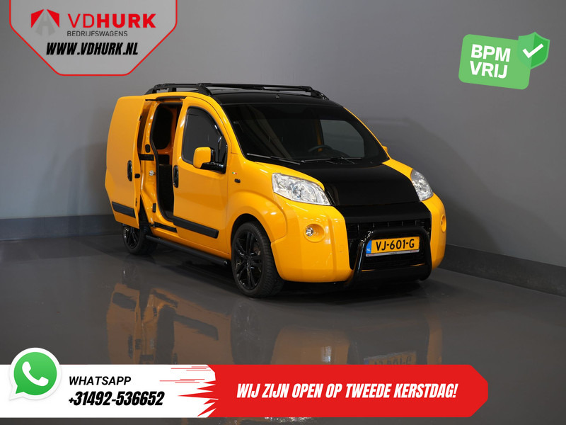 Furgoneta pequeña Fiat Fiorino 1.3 MJ 95 pk BPM VRIJ UNIEK! NL Auto/ APK 05-2026/ Carplay/ Gestof. Laadruimte/ Trekhaak/ Airco: foto 9