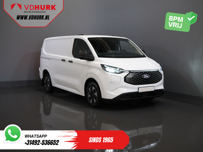 Ford E-Transit Custom 320 Trend 65 kWh 328 km WLTP LED/ Snellader/ Standkachel/ Stoelverw./ Carplay/ Climate/ Camera/ PDC/ Cruise - Furgoneta pequeña, Furgoneta eléctrica: foto 1 Ford E-Transit Custom 320 Trend 65 kWh 328 km WLTP LED/ Snellader/ Standkachel/ Stoelverw./ Carplay/ Climate/ Camera/ PDC/ Cruise - Furgoneta pequeña, Furgoneta eléctrica: foto 1