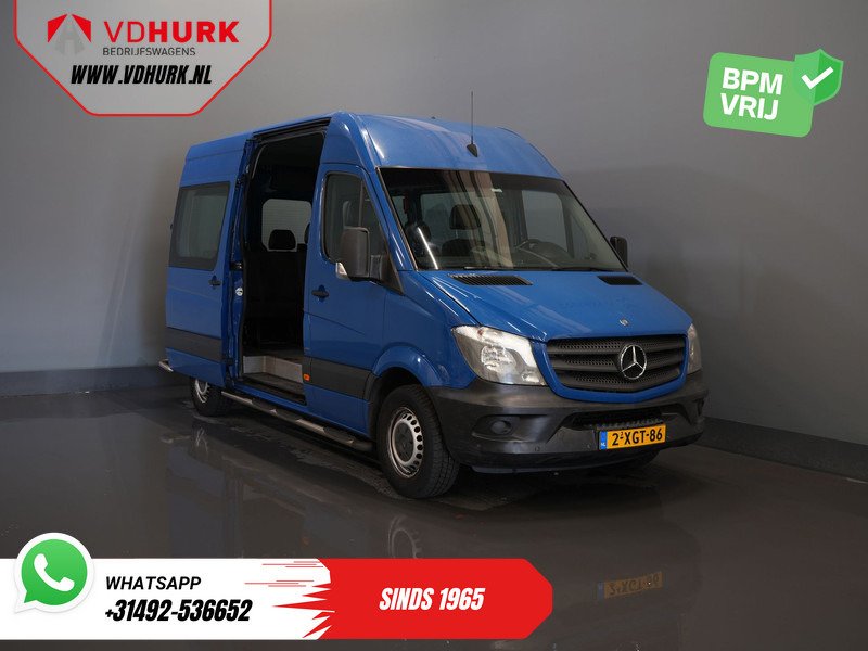 Arrendamiento de Mercedes-Benz Sprinter 213 2.2 CDI Aut. L2H2 9 Persoons EXPORT Incl. BTW&BPM €13.915,- Airco/ PDC/ Sidebars/ Rearbar Mercedes-Benz Sprinter 213 2.2 CDI Aut. L2H2 9 Persoons EXPORT Incl. BTW&BPM €13.915,- Airco/ PDC/ Sidebars/ Rearbar: foto 9