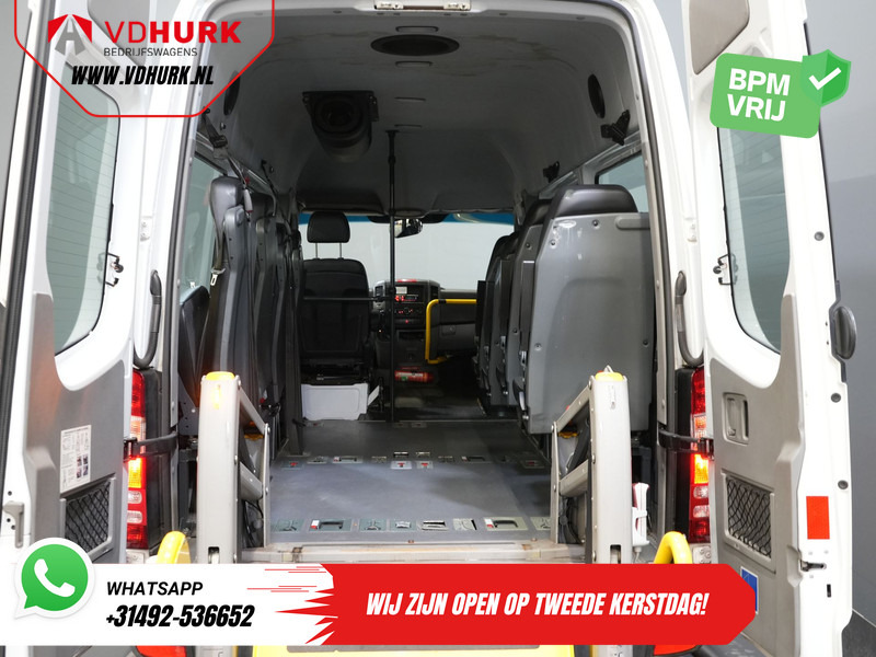 Minibús, Furgoneta de pasajeros Mercedes-Benz Sprinter 313 2.2 CDI Aut. L2H2 € 10.648 Incl. BTW EXPORT Combi/ 9 Persoons/ Kombi/ 9P/ Airco/ Rolstoellift/ Electr. deur/: foto 15