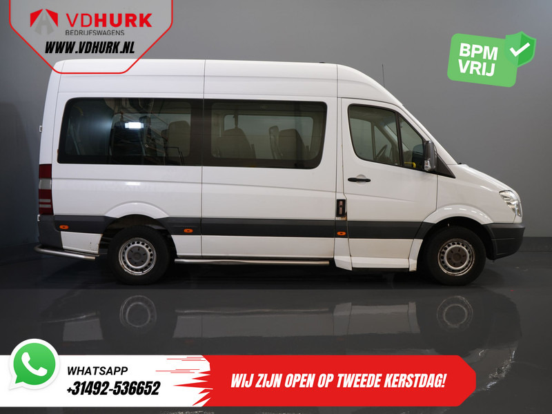 Minibús, Furgoneta de pasajeros Mercedes-Benz Sprinter 313 2.2 CDI Aut. L2H2 € 10.648 Incl. BTW EXPORT Combi/ 9 Persoons/ Kombi/ 9P/ Airco/ Rolstoellift/ Electr. deur/: foto 11