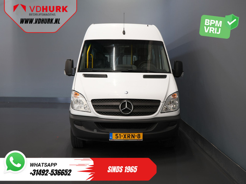 Minibús, Furgoneta de pasajeros Mercedes-Benz Sprinter 313 2.2 CDI L3H2 €10.890,- incl BTW (BPM VRIJ) EXPORT Combi/ 9 Persoons/ Kombi/ 9P/ Rearbar/ Sidebars/ Airco/ Rolstoellift: foto 7