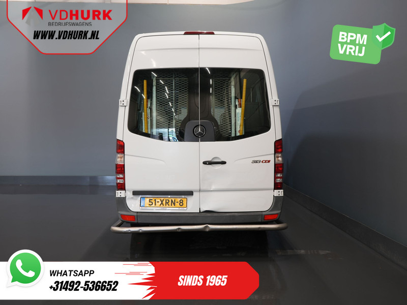 Minibús, Furgoneta de pasajeros Mercedes-Benz Sprinter 313 2.2 CDI L3H2 €10.890,- incl BTW (BPM VRIJ) EXPORT Combi/ 9 Persoons/ Kombi/ 9P/ Rearbar/ Sidebars/ Airco/ Rolstoellift: foto 6