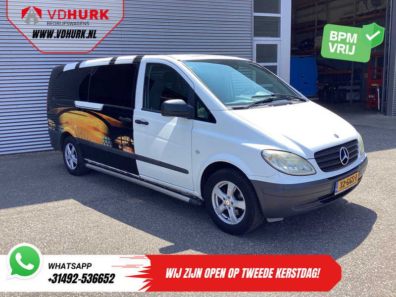 Mercedes-Benz Vito 109 CDI L3 EXPORT ONLY (€6.655,- Incl. BTW/BPM Vrij!) 9 Persoons/ Kombi/ Combi/ 9P/ Sidebars/ Camera/ Trekhaak/ Airco - Minibús, Furgoneta de pasajeros: foto 1 Mercedes-Benz Vito 109 CDI L3 EXPORT ONLY (€6.655,- Incl. BTW/BPM Vrij!) 9 Persoons/ Kombi/ Combi/ 9P/ Sidebars/ Camera/ Trekhaak/ Airco - Minibús, Furgoneta de pasajeros: foto 1