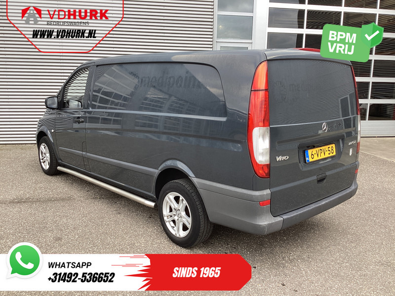 Mercedes-Benz Vito 110 CDI L3 EXPORT NL Auto/ APK 02-2026/ Airco/ LMV/ Sidebars/ Betimmering/ Radio - Furgoneta pequeña: foto 2 Mercedes-Benz Vito 110 CDI L3 EXPORT NL Auto/ APK 02-2026/ Airco/ LMV/ Sidebars/ Betimmering/ Radio - Furgoneta pequeña: foto 2