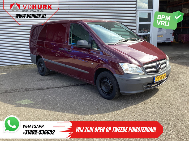 Mercedes-Benz Vito 113 CDI L2 EXPORT ONLY APK 2-2026/ PDC/ Cruise/ Trekhaak/ Airco - Furgoneta pequeña: foto 1 Mercedes-Benz Vito 113 CDI L2 EXPORT ONLY APK 2-2026/ PDC/ Cruise/ Trekhaak/ Airco - Furgoneta pequeña: foto 1