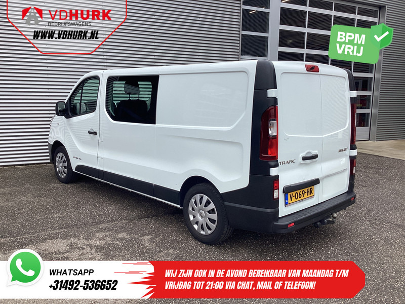 Renault Trafic 1.6 dCi 125 pk L2 DC Dubbel Cabine BPM VRIJ NL Auto/ Camera/ Cruise/ Navi/ Airco/ Trekhaak - Furgoneta pequeña, Furgoneta combi: foto 2 Renault Trafic 1.6 dCi 125 pk L2 DC Dubbel Cabine BPM VRIJ NL Auto/ Camera/ Cruise/ Navi/ Airco/ Trekhaak - Furgoneta pequeña, Furgoneta combi: foto 2