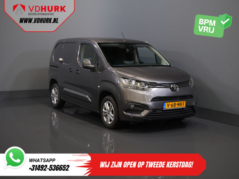 Toyota PROACE CITY 1.2 Turbo 130 pk Aut. BENZINE 3Pers./ Stoelverw./ Climate/ Keyless/ Carplay/ Cruise/ PDC/ Trekhaak - Furgoneta pequeña: foto 1 Toyota PROACE CITY 1.2 Turbo 130 pk Aut. BENZINE 3Pers./ Stoelverw./ Climate/ Keyless/ Carplay/ Cruise/ PDC/ Trekhaak - Furgoneta pequeña: foto 1