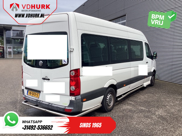 Arrendamiento de Volkswagen Crafter 35 2.0 TDI L3H2 EXPORT ONLY! €9.559 incl BTW/BPM Rolstoellift/ 9 Pers/ 9P/ Sidebars/ Rearbar/ Airco Volkswagen Crafter 35 2.0 TDI L3H2 EXPORT ONLY! €9.559 incl BTW/BPM Rolstoellift/ 9 Pers/ 9P/ Sidebars/ Rearbar/ Airco: foto 9