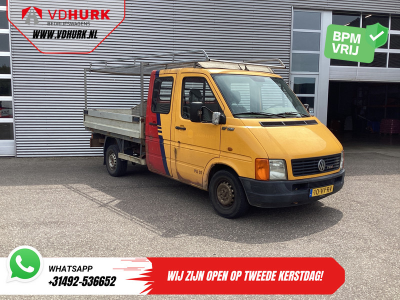 Volkswagen Lt 35 2.8 TDI 130 pk L3 DC Dubbel Cabine EXPORT ONLY Open laadbak 2.8t Trekverm./ 6 persoons/ Imperiaal/ Trekhaak/ 210x194x40 - Furgoneta caja abierta, Furgoneta combi: foto 1 Volkswagen Lt 35 2.8 TDI 130 pk L3 DC Dubbel Cabine EXPORT ONLY Open laadbak 2.8t Trekverm./ 6 persoons/ Imperiaal/ Trekhaak/ 210x194x40 - Furgoneta caja abierta, Furgoneta combi: foto 1