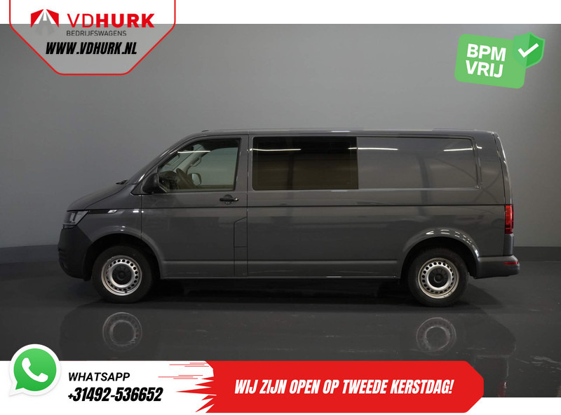 Furgoneta pequeña, Furgoneta combi Volkswagen Transporter T6.1 2.0 TDI 150 Pk DSG Aut. L2 BPM VRIJ! DC Dubbel Cabine 4Motion/ Carplay/ Camera/ PDC/ Cruise/ Airco/ 4x4: foto 9