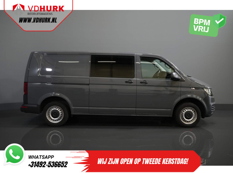 Furgoneta pequeña, Furgoneta combi Volkswagen Transporter T6.1 2.0 TDI 150 Pk DSG Aut. L2 BPM VRIJ! DC Dubbel Cabine 4Motion/ Carplay/ Camera/ PDC/ Cruise/ Airco/ 4x4: foto 10