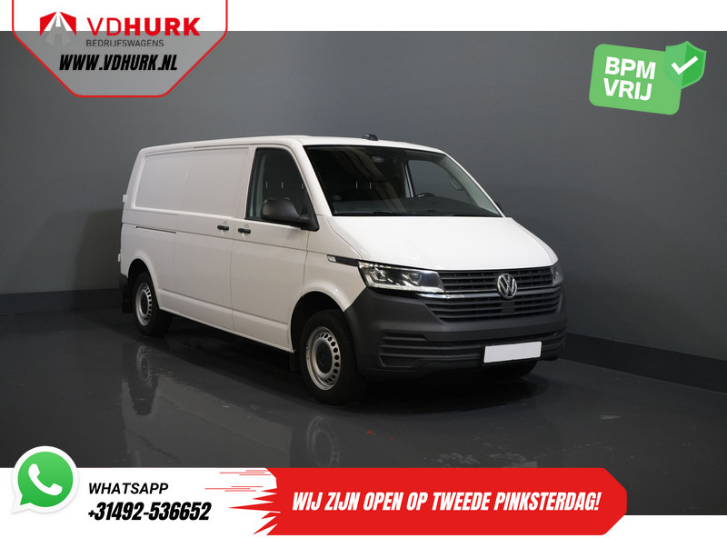 Volkswagen Transporter T6.1 2.0 TDI 150 pk DSG Aut. L2 2x Schuifdeur/ LED/ Standkachel/ Carplay/ Stoelverw./ 2.5t Trekverm. - Furgón: foto 1 Volkswagen Transporter T6.1 2.0 TDI 150 pk DSG Aut. L2 2x Schuifdeur/ LED/ Standkachel/ Carplay/ Stoelverw./ 2.5t Trekverm. - Furgón: foto 1